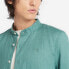 TIMBERLAND Mill Brook Linen Korean Collar long sleeve shirt