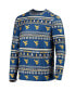 Пижама Concepts Sport West Virginia Mountaineers Ugly Sweater