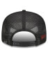 ფოტო #4 პროდუქტის Men's Black Teenage Mutant Ninja Turtles Splinter Trucker 9FIFTY Snapback Hat