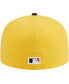 Фото #5 товара Men's Yellow, Black Detroit Tigers Grilled 59FIFTY Fitted Hat