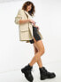 Фото #7 товара Bershka oversized blazer in sand