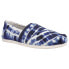 Фото #2 товара TOMS Alpargata TieDye Slip On Womens Blue Flats Casual 10017797T