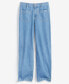 Фото #13 товара Women's Patch-Pocket Wide-Leg Jeans, Created for Macy's