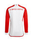 Men's White Bayern Munich 2023/24 Home Replica Long Sleeve Jersey