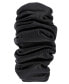 Фото #3 товара Ремешок Anne Klein Black Genuine Leather Scrunchie Band