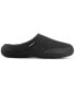 ფოტო #2 პროდუქტის Men's Herringbone Logan Hoodback Slipper