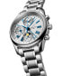 ფოტო #2 პროდუქტის Men's Swiss Automatic Chronograph Master Stainless Steel Bracelet Watch 40mm