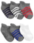 Фото #1 товара Toddler 6-Pack Ankle Socks 2T-4T