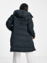 Columbia Opal Hill Mid hooded down jacket in black