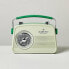 Фото #1 товара Retro Portable AM/FM Bluetooth Radio Tonal Green - Hearth & Hand™ with Magnolia