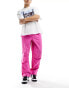 Фото #4 товара ASOS DESIGN cargo wide leg trouser in pink