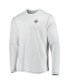 Фото #2 товара Men's White New Orleans Saints Laces Out Billboard Long Sleeve T-shirt
