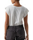 ფოტო #2 პროდუქტის Women's West Side Crewneck Short-Sleeve T-Shirt