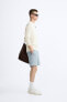 SOFT TEXTURED BERMUDA SHORTS