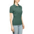 Фото #1 товара Page & Tuttle Solid Jersey Short Sleeve Polo Shirt Womens Green Casual P39919-HT