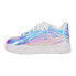 Фото #6 товара Puma Slipstream Iridescent Lace Up Womens Clear, Multi Sneakers Casual Shoes 39