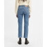 Фото #2 товара Levi's Women's High-Rise Wedgie Straight Cropped Jeans - Love In The Mist 30