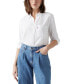 ფოტო #1 პროდუქტის Women's Darlene Collared Button-Front Shirt