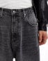 Pull&Bear super baggy fit jean in heavy washed dark grey grau, EU 46 - W36 L32 - фото #9