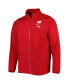 Men's Red Wisconsin Badgers Squad 3.0 Full-Zip Jacket