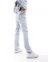 Calvin Klein Jeans low rise straight jean in light wash Голубой, W29 L32 - фото #1