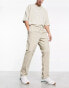 Фото #4 товара PacSun bowen cord carpenter trousers in stone