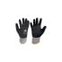 Фото #1 товара Asatex Handschuhe Hit Flex V Größe 10 schwarz/grau EN 388 PSA-Kategorie II, VE: 12 Paar