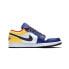 Фото #2 товара Кроссовки Nike Air Jordan 1 Low Royal Yellow (Белый, Синий)
