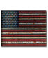 Фото #1 товара American flag Gallery-Wrapped Canvas Wall Art - 16" x 20"