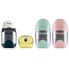 Фото #2 товара MILAN Blister Pack Eraser With Pencil Sharpener Capsule Silver+2 Spare Erasers