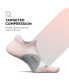 ფოტო #2 პროდუქტის Men's Elite Light Cushion No Show Tab - Running Socks for Men & Women - Athletic Compression Socks - Moisture Wicking