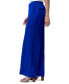 Фото #3 товара Women's Elastic-Back High-Rise Wide-Leg Pants