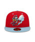 Фото #2 товара Men's Red Tri-City Dust Devils Light Blue Theme Night 59FIFTY Fitted Hat