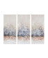 Фото #1 товара Художественные картины Madison Park Twilight Mystere Hand Brush Embellished Canvas, Набор из 3 шт.