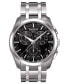 ფოტო #1 პროდუქტის Men's Chronograph Stainless Steel Bracelet Watch 41mm