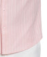 Men's Dobby Short Sleeve Button-Front Striped Shirt