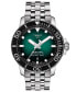 ფოტო #1 პროდუქტის Men's Swiss Automatic Seastar 1000 Stainless Steel Bracelet Watch 43mm