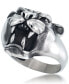 Men's Roaring Big Cat Ring in Stainless Steel