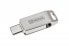 Verbatim MyDual - 16 GB - USB Type-A / USB Type-C - 3.2 Gen 1 (3.1 Gen 1) - Swivel - 9 g - Silver