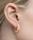 ფოტო #3 პროდუქტის Dextera Octagonal Hoop Earrings