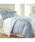 Фото #2 товара Reversible Floral Duvet and Sham Set