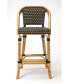 Фото #2 товара Мебель для кухни Butler барный стул из ротанга лила