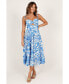 ფოტო #3 პროდუქტის Women's Rose Midi Dress