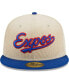 Фото #4 товара Men's White Montreal Expos Cooperstown Collection Corduroy Classic 59FIFTY Fitted Hat