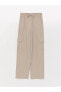 Фото #6 товара LCW Casual Beli Lastikli Düz Keten Karışımlı Kadın Pantolon