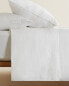 Фото #17 товара (160 gxm²) washed linen flat sheet