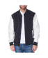 Фото #1 товара Men's Tyler Varsity Baseball Jacket Casual Letterman Bomber Jacket