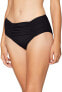 Фото #1 товара Seafolly Women's 236764 Front Retro Full Coverage Bikini Bottom Swimwear Size 10