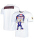 ფოტო #1 პროდუქტის Men's and Women's Freeze Max White Rugrats Wide Open Football T-shirt