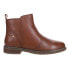 Фото #1 товара Easy Spirit Juna Zippered Round Toe Booties Womens Brown Casual Boots E-JUNA-210